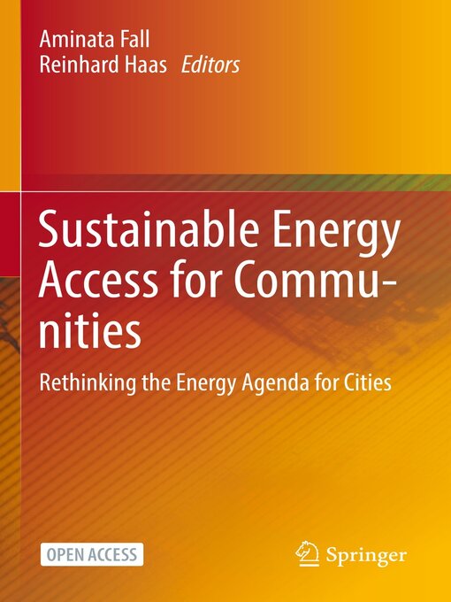 Title details for Sustainable Energy Access for Communities by Aminata Fall - Available